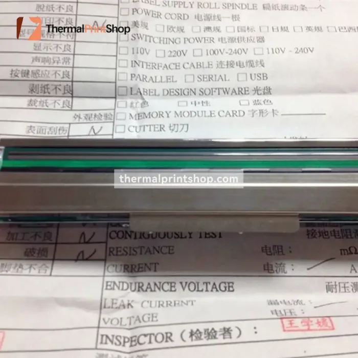 TSC TTP-247 245 245Plus 98-0260044-00LF printhead 203DPI_3_1